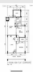 Blk 425 Ang Mo Kio Avenue 3 (Ang Mo Kio), HDB 3 Rooms #548866881